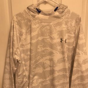 White camo UA hoodie